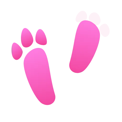 👣 Эмодзи «Bunny Emoji» для Telegram