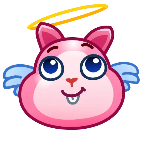 😇 Эмодзи «Bunny Emoji» для Telegram