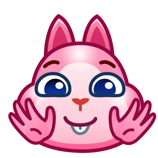 🤗 Эмодзи «Bunny Emoji» для Telegram