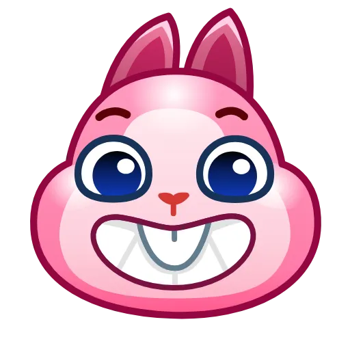 Эмодзи Bunny Emoji для Telegram — скачать