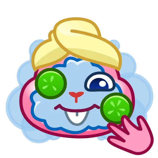 😶‍🌫️ Эмодзи «Bunny Emoji» для Telegram