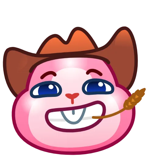 🤠 Эмодзи «Bunny Emoji» для Telegram