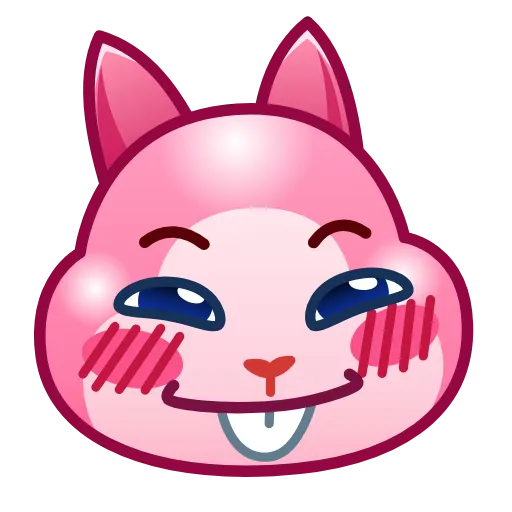 ☺️ Эмодзи «Bunny Emoji» для Telegram