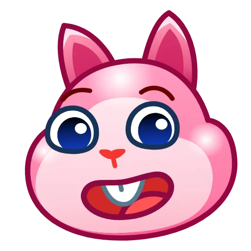 😉 Эмодзи «Bunny Emoji» для Telegram