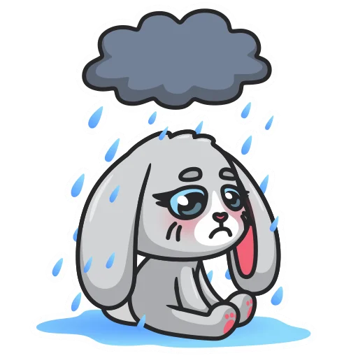 😔 Стикер «Mika» для Telegram