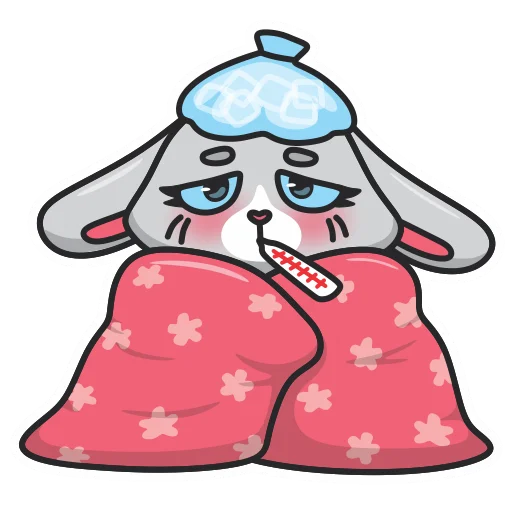 🤒 Стикер «Mika» для Telegram