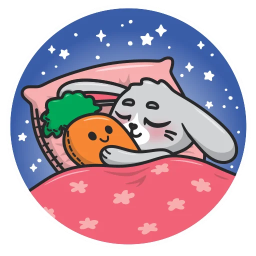 😴 Стикер «Mika» для Telegram