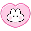 🌷 Эмодзи «🌷 Зайчик» для Telegram