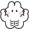 🌷 Эмодзи «🌷 Зайчик» для Telegram