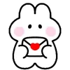 🌷 Эмодзи «🌷 Зайчик» для Telegram