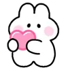 🌷 Эмодзи «🌷 Зайчик» для Telegram