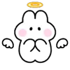 🌷 Эмодзи «🌷 Зайчик» для Telegram