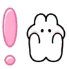 🌷 Эмодзи «🌷 Зайчик» для Telegram