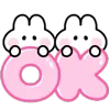 🌷 Эмодзи «🌷 Зайчик» для Telegram