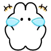 🌷 Эмодзи «🌷 Зайчик» для Telegram