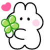 🌷 Эмодзи «🌷 Зайчик» для Telegram