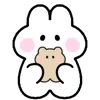 🌷 Эмодзи «🌷 Зайчик» для Telegram