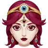 🤩 Эмодзи «Burgundy Zen» для Telegram