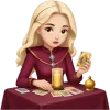 🤩 Эмодзи «Burgundy Zen» для Telegram