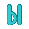 🙂 Эмодзи «Буквы, стикеры на заказ» для Telegram