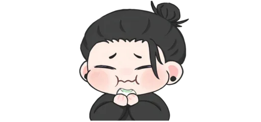 🍥 Стикер «JJK butSmol ×» для Telegram