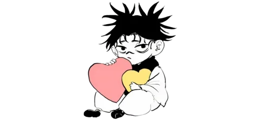 ❤ Стикер «JJK butSmol ×» для Telegram