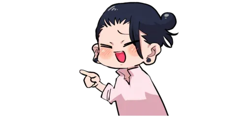 🤣 Стикер «JJK butSmol ×» для Telegram