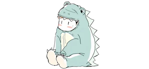 🦖 Стикер «JJK butSmol ×» для Telegram