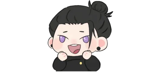 🤩 Стикер «JJK butSmol ×» для Telegram