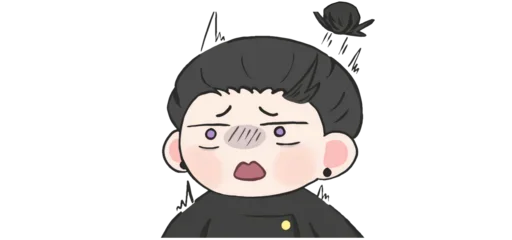 😰 Стикер «JJK butSmol ×» для Telegram
