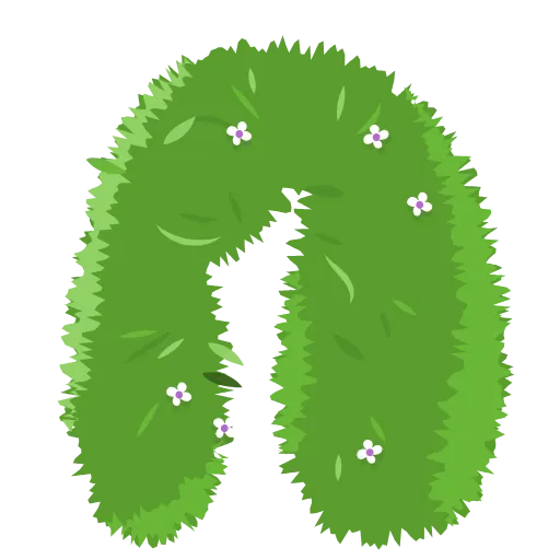 🌿 Эмодзи «Bush Letters» для Telegram