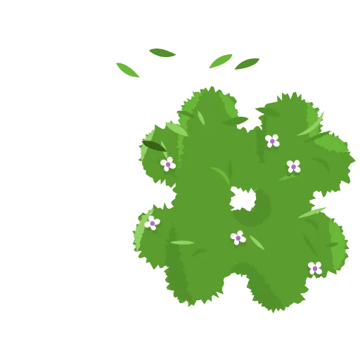 🌿 Эмодзи «Bush Letters» для Telegram