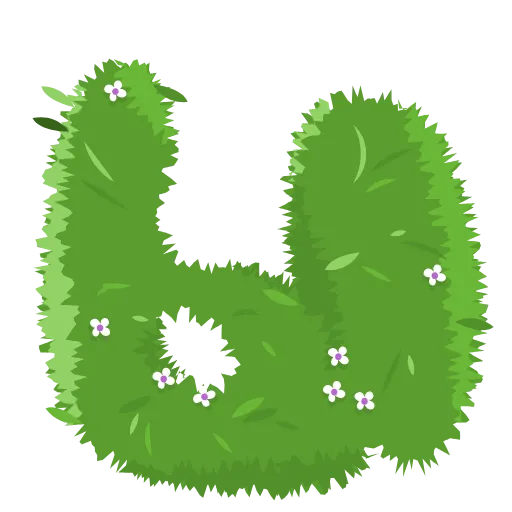 🌿 Эмодзи «Bush Letters» для Telegram