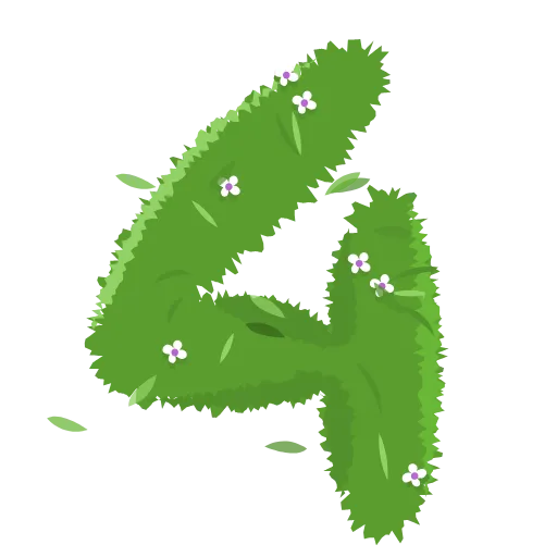🌿 Эмодзи «Bush Letters» для Telegram
