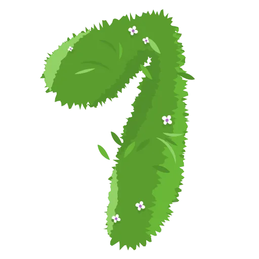 🌿 Эмодзи «Bush Letters» для Telegram