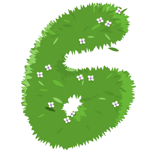 🌿 Эмодзи «Bush Letters» для Telegram