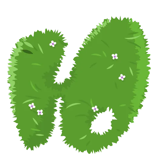 🌿 Эмодзи «Bush Letters» для Telegram