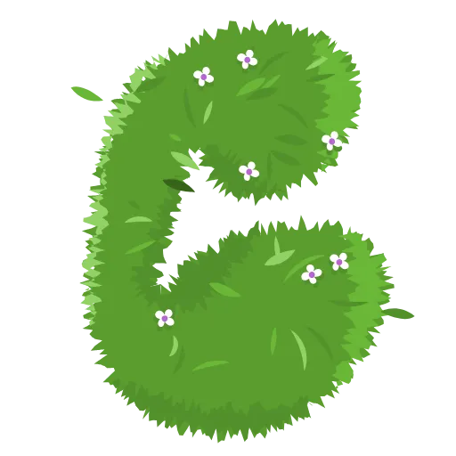 🌿 Эмодзи «Bush Letters» для Telegram
