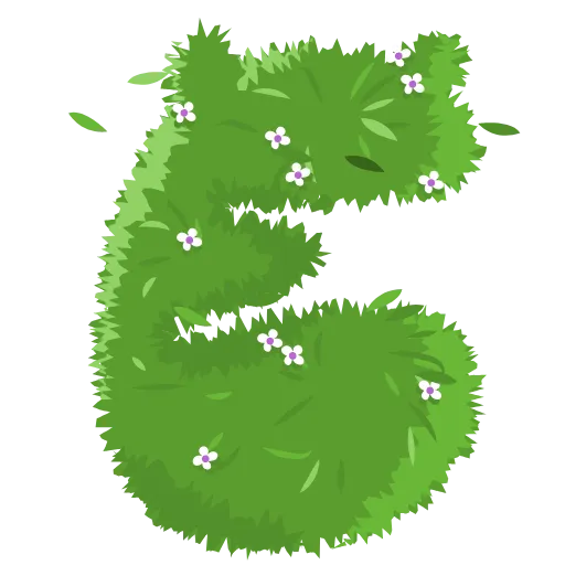 🌿 Эмодзи «Bush Letters» для Telegram
