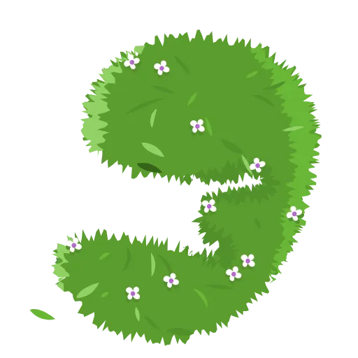 🌿 Эмодзи «Bush Letters» для Telegram