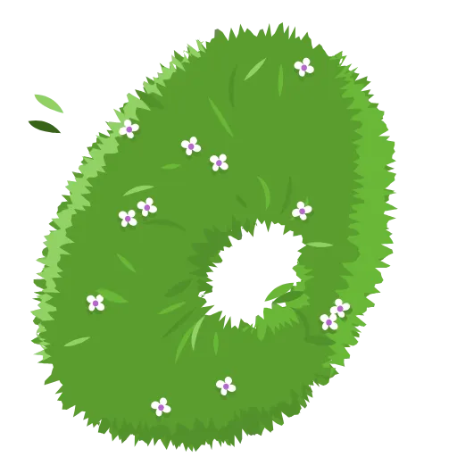 🌿 Эмодзи «Bush Letters» для Telegram