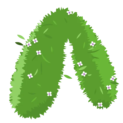 🌿 Эмодзи «Bush Letters» для Telegram