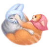 🤗 Эмодзи «Набор эмоджи с милой кошечкой Бусей из ВК» для Telegram
