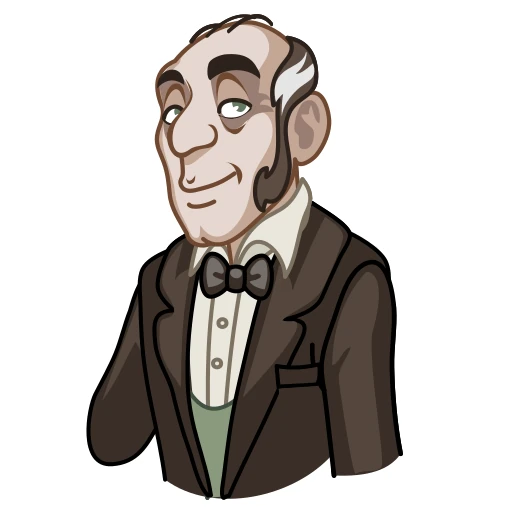 🌹 Стикер «Butler Alfred» для Telegram