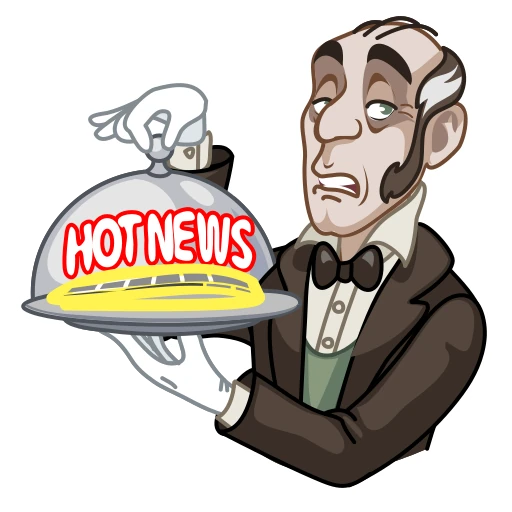 📣 Стикер «Butler Alfred» для Telegram