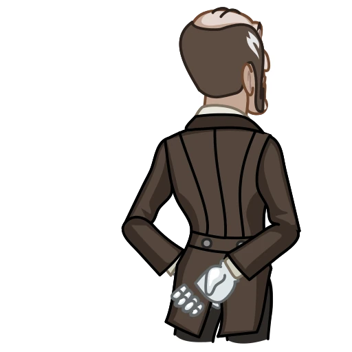 🤨 Стикер «Butler Alfred» для Telegram
