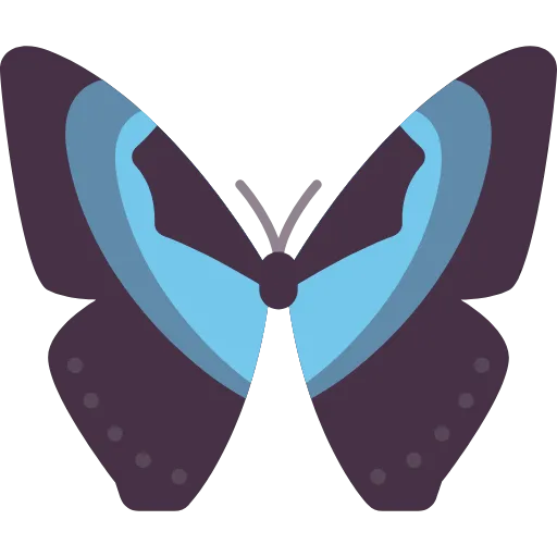 🤩 Эмодзи «Бабочки» для Telegram