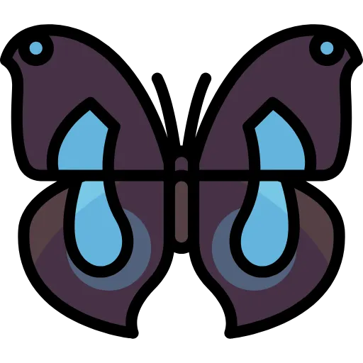 🤩 Эмодзи «Бабочки» для Telegram