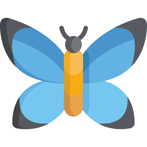 🤩 Эмодзи «Бабочки» для Telegram