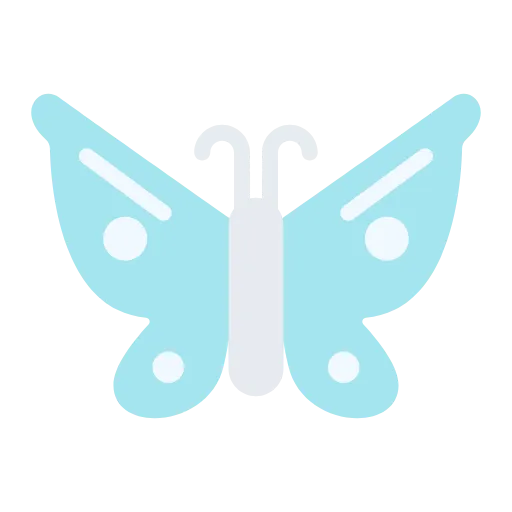🤩 Эмодзи «Бабочки» для Telegram